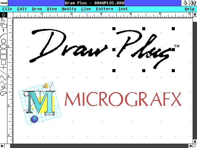 Micrografx Draw Plus 1.1 - Edit 1